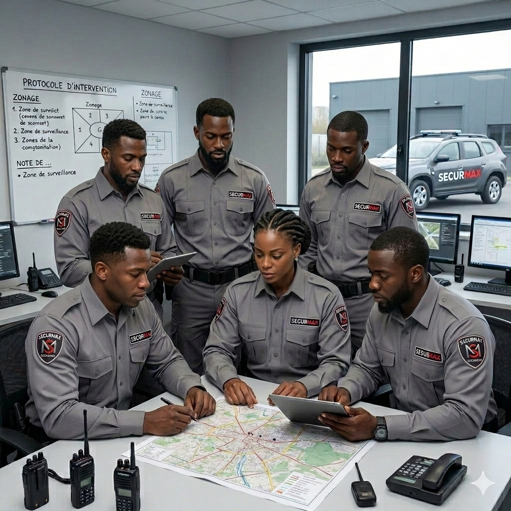 Équipe SECURMAX en opération